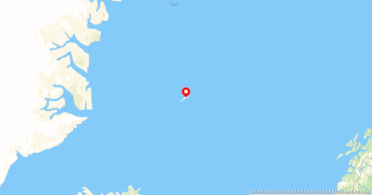 Kraftig jordskjelv på Jan Mayen med styrke 6.6