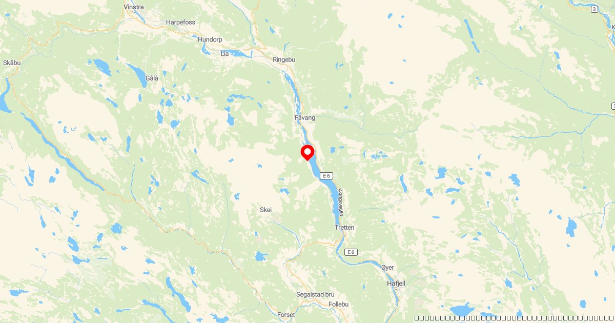 Fåvang: Dovrebanen åpnet igjen etter jordskred