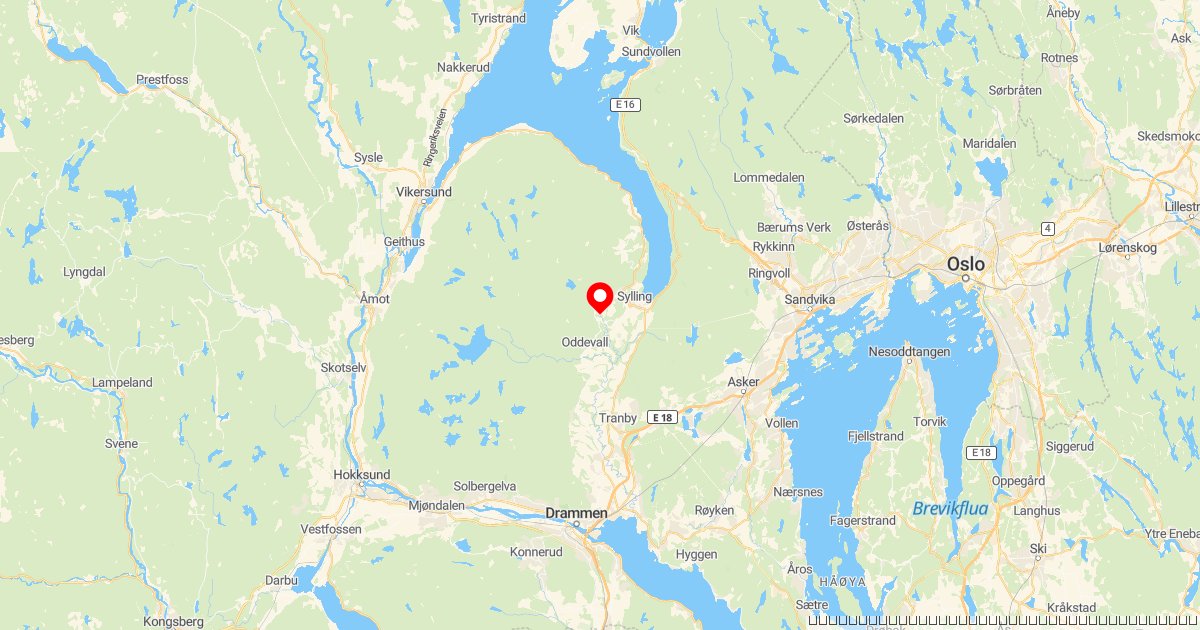 Redningsaksjon i Lier: Mann kritisk skadet