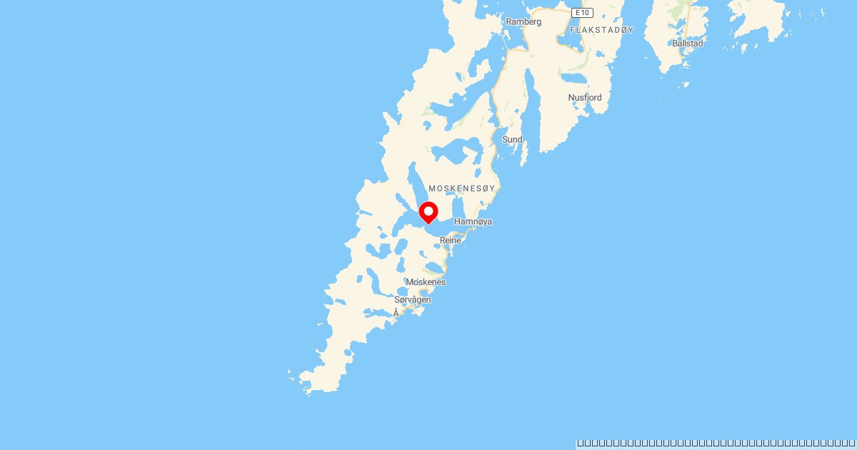 Melding om paragliderulykke i Lofoten