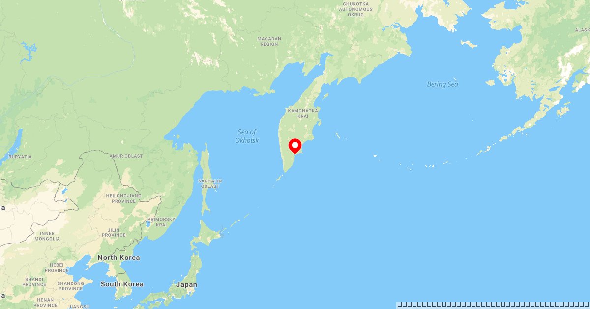 Kraftig jordskjelv i Russland