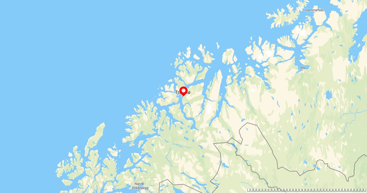 Redningsaksjon etter at person falt ned fjellskrent i Tromsø