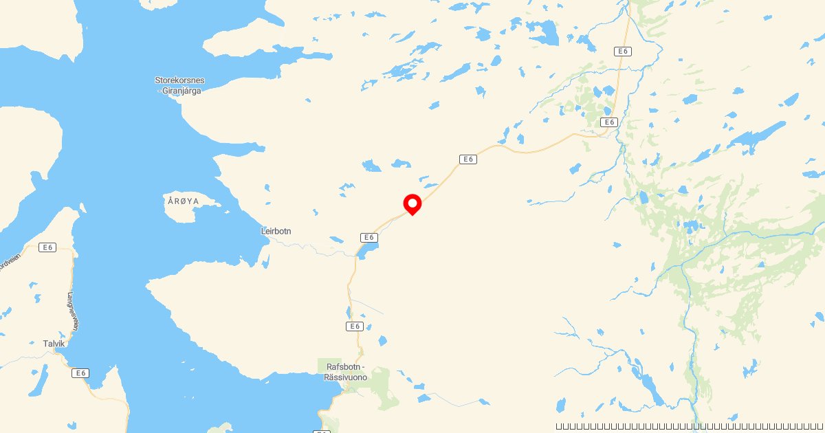 Bil havnet i snøskred over E6: Alle er i trygghet