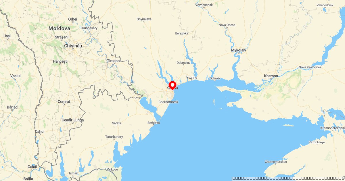 Sivilt skip i brann etter russisk angrep