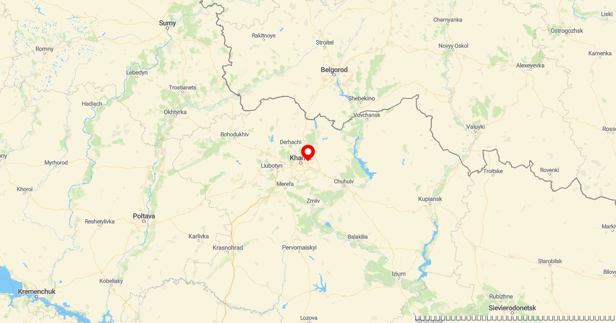 Kraftig russisk angrep mot Kharkiv