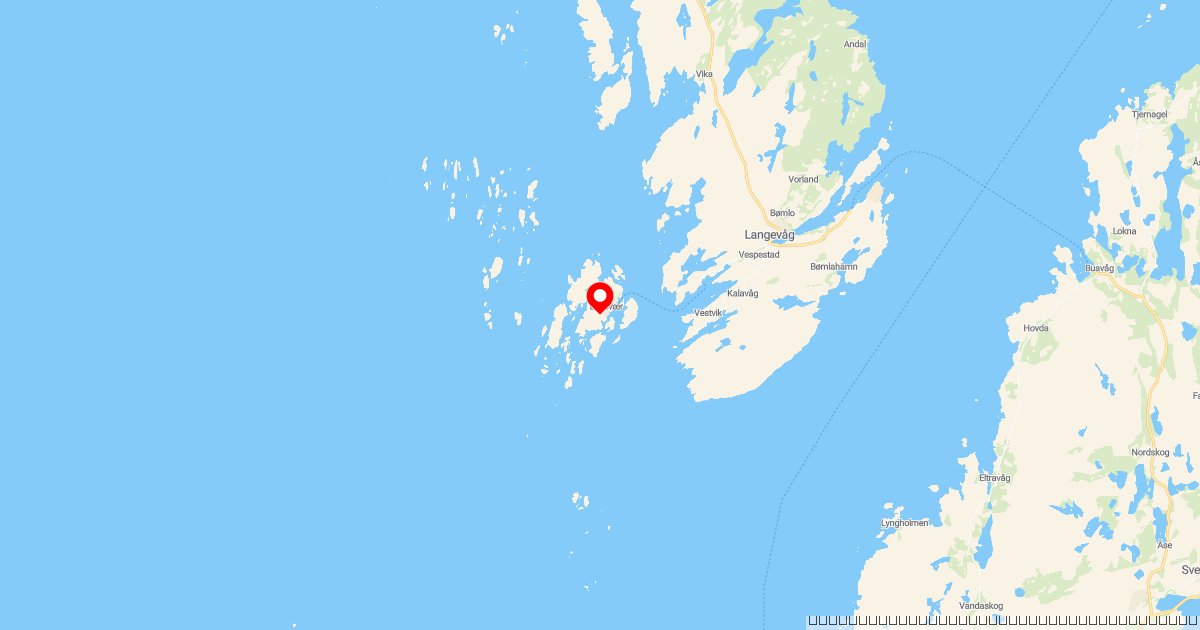 Brann i terreng i Bømlo