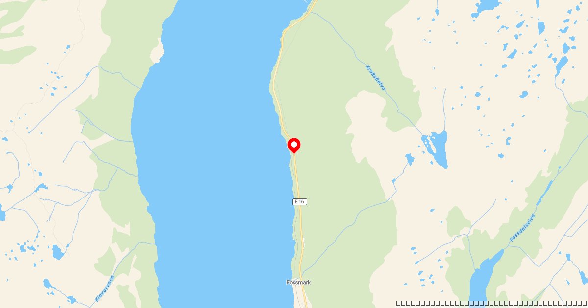 Bil har kjørt i fjellvegg på E16