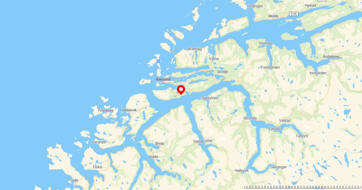Mann alvorlig skadet i utforkjøring på Sunnmøre