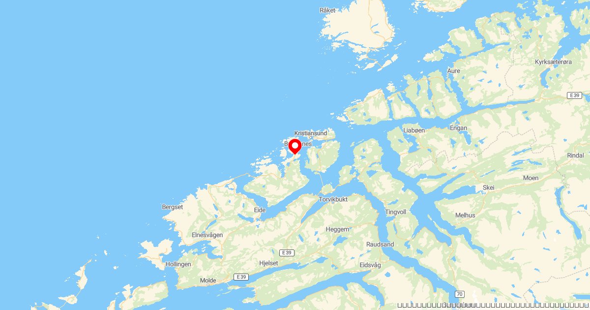 Til sykehus etter trafikkulykke på Averøy