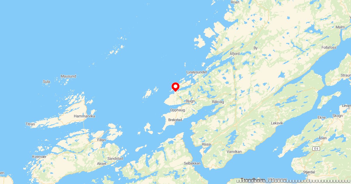 Terrengbrann på Ørland - sivilforsvaret er varslet